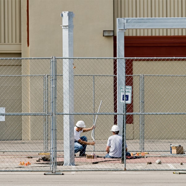 how much time can i lease the temporary fence for my work site or event in Sherman Oaks CA